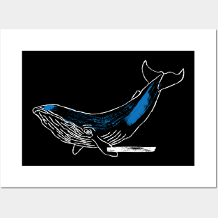 WHALE Posters and Art